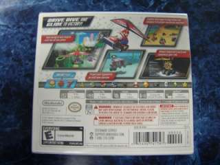   3DS Cosmo Black System w/MarioKart 7 Game New NIB 0045496719210  