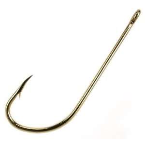   Sports Eagle Claw Gold Fin Single Hooks 8 Pack