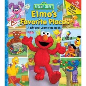   Sesame Street Elmos Favorite Places [Board book]: Carol Monica: Books