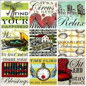 Sweet Sayings Home Canvas Reproduction
