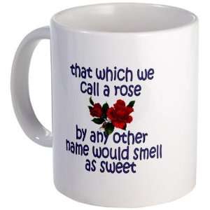 Sweet Rose Quote Quotes Mug by CafePress:  Kitchen & Dining