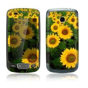 Sun Flowers Design Decorative Skin Cover Decal Sticker for LG Phoenix 