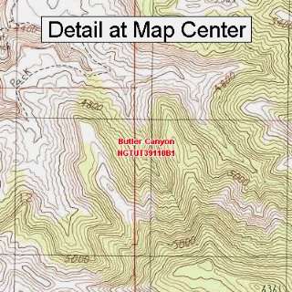   Map   Butler Canyon, Utah (Folded/Waterproof): Sports & Outdoors