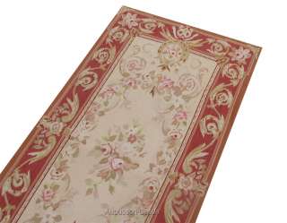 It is a GENIUNE hand WOVEN flat weave AUBUSSON rug! Not stitched 