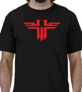 WOLFENSTEIN Logo T shirt Kill Nazi Zombies Shirts  