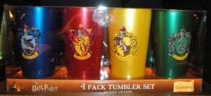 Wizarding World of Harry Potter House Tumbler Set  