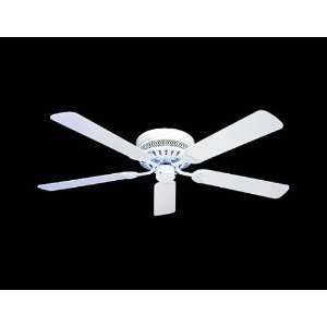  Hugger Collection White Ceiling Fan 52 Inch: Home 