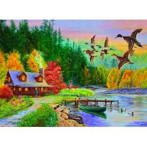  A Perfect Day   1000 Pieces Puzzle Toys & Games