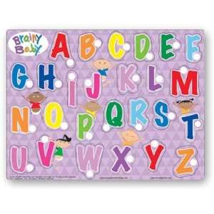  Brainy Baby Alphabet Wood Puzzle: Toys & Games