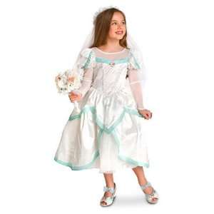 Disney Store Deluxe RARE Princess Ariel Little Mermaid Wedding Dress 