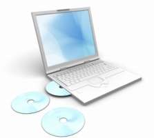   laptop automatically locate cd drive to install windows quick format