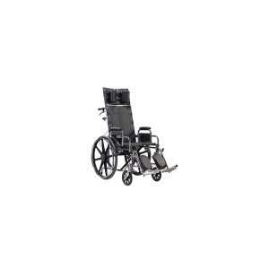  Drive Medical Drive Sentra 18 Inch Width Full Reclining Wheelchair 