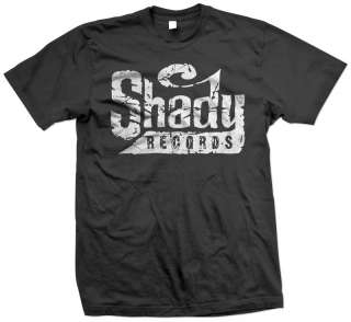 Eminem 50 cent Shady Records cd Black T Shirt all sizes  