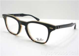 Ray Ban RB 5244 5028 47 Black Havana Gradient Eyeglass Frame New 100% 
