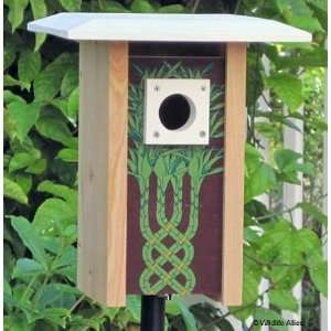  Bluebird Convertible Bird House Lucky Bamboo: Pet Supplies
