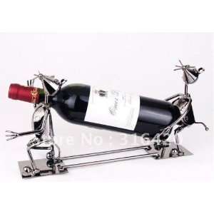 two mice carried red wine rack interest high end tastes fashionable 
