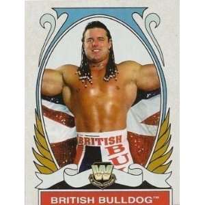    2008 Topps Heritage IV WWE #83 British Bulldog 
