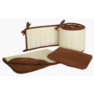  Terry Waffle organic cocoa portable crib set Baby