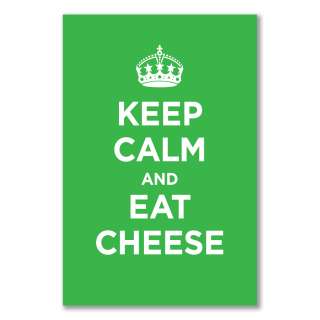 A1+ maxi satin poster KEEP CALM AND EAT CHEESE ALL COLOURS WW2 WWII 