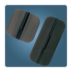 gelled Carbon Electrodes Top connecting non adhesive carbon electrodes 