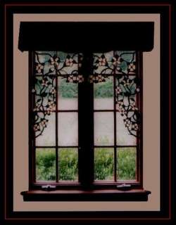 Stained Glass Patterns UNIQUE WINDOW TREATMENTS ~ NEW  