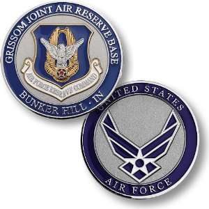  Grissom Joint Air Reserve Base Challenge Coin Everything 