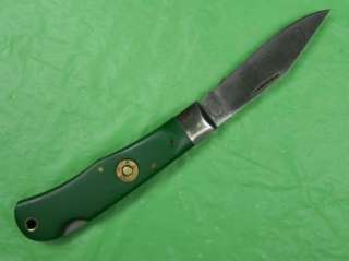 US Limited REMINGTON Bullet Cartridge Folding Knife  