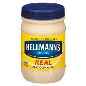 Hellmanns Real Mayonnaise Plastic Jar 15 oz  Grocery 
