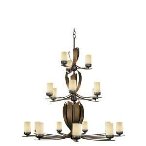  Aizen Chandelier Glass Creamy Etched Glass