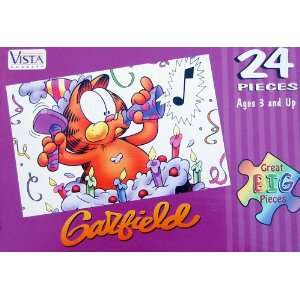  Garfield 24pc. Puzzle Happy Birthday: Toys & Games