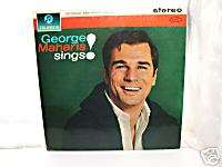 George Maharis Sings 12 L.P 1962 / Stereo / EX  