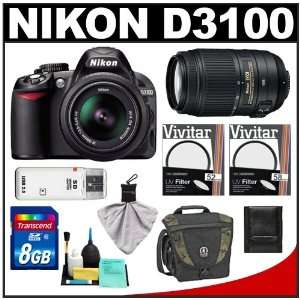 Nikon D3100 Digital SLR Camera with 18 55mm G VR DX Lens + 55 300mm VR 