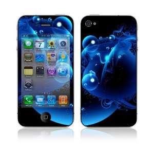  Apple iPhone 4G Decal Vinyl Skin   Blue Potion: Everything 