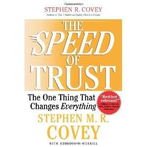   Thing that Changes Everything By Stephen M.R. Covey (Author) Books