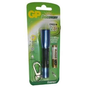  Super GP Discovery CREE LED Flashlight (Blue) w/AAA (runs 
