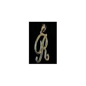  Your Initial Gold Filled Charm Pendant   R Everything 