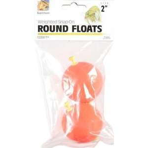  Danielson   Float Round Snap Weight Fr 2  Pack 2 Sports 