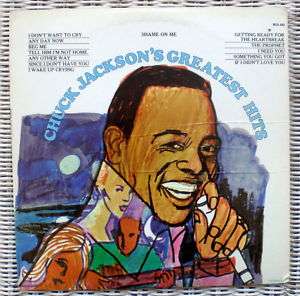 CHUCK JACKSONS GREATEST HITS 1967 WAND LP M   
