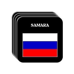 Russia   SAMARA Set of 4 Mini Mousepad Coasters