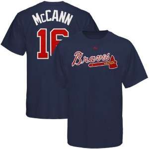  Brian McCann Atlanta Braves Youth MLB Player T Shirt 