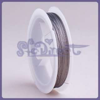 NEW 90M Tiger Tail Beading wire Jewelry Make Cord 0.3mm  
