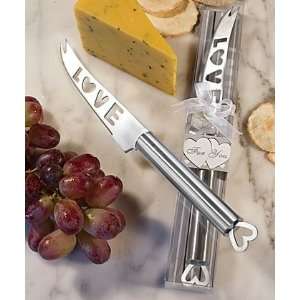  Amore Stainless Steel Cheese Knife Favors: Health 