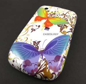 VINTAGE BUTTERFLY CASE COVER BLACKBERRY CURVE 9300 9330  