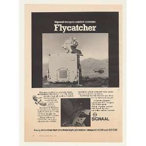   Flycatcher Weapon Control System Print Ad (46772)