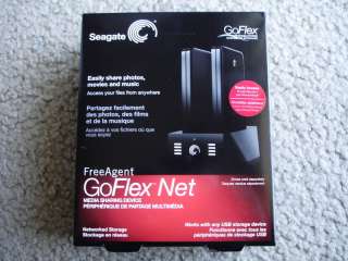 Brand New Seagate FreeAgent GoFlex Net STAK100 Media Sharing Device 