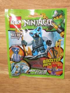 2012 LEGO NINJAGO 9555 MEZMO Minifigure w/ Weapons BOOSTER PACK Sealed 
