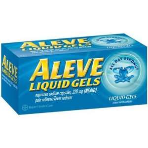  Aleve Liquid Gels, 80 Count Bottle
