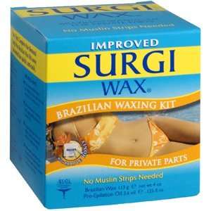  Surgi Care Surgi Wax Brazilian Wax Kit 4.125 oz: Health 