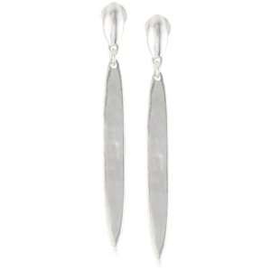  Kenneth Cole New York Urban Mix Silver Linear Earrings Jewelry