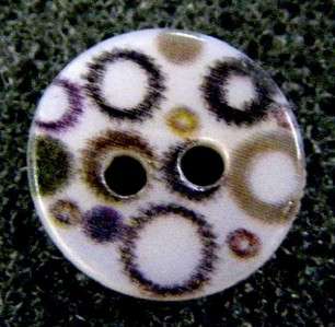 22 MODERN ABSTRACT GRAPHIC MOTHER OF PEARL BUTTONS C470  